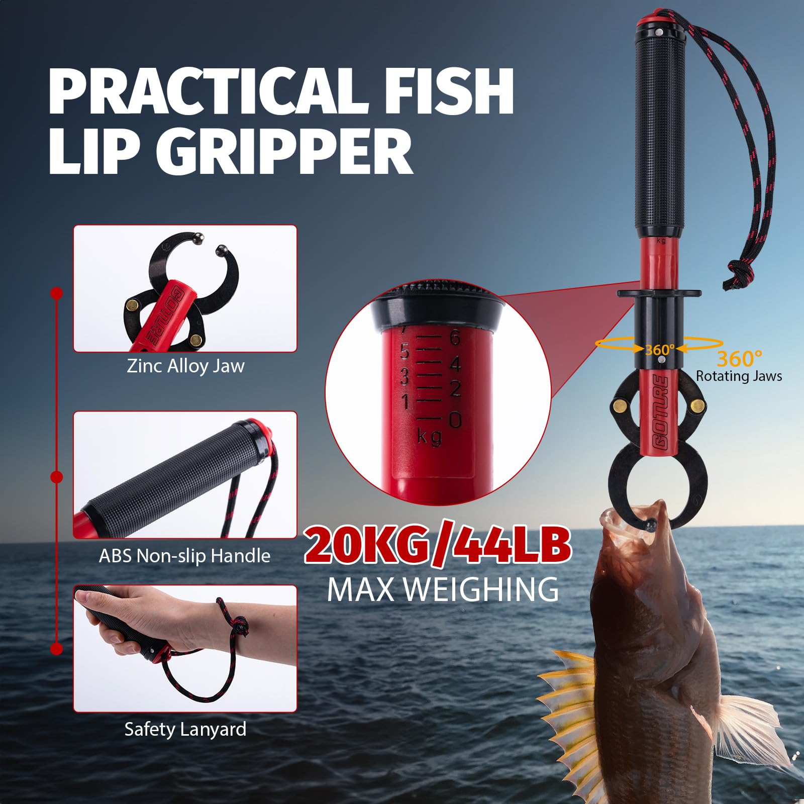 Accesorios de pesca Goture: al - Fishing Hook Sharpener reseña y precio