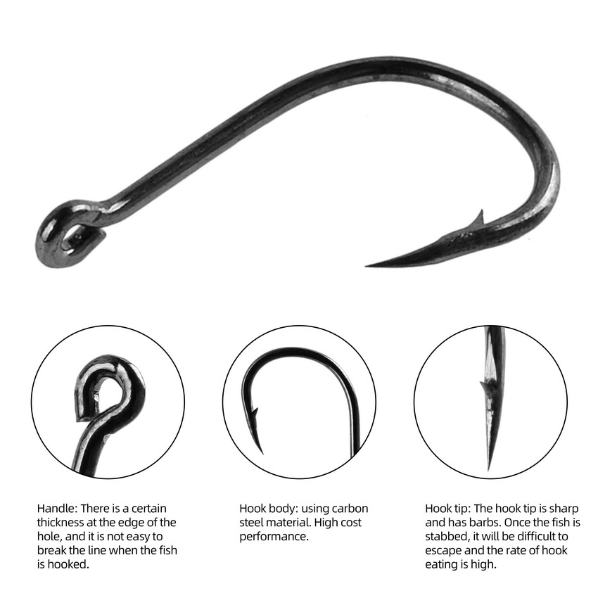 Juego de anzuelos de Pesca, co - Fishing Hook Assortment reseña y precio