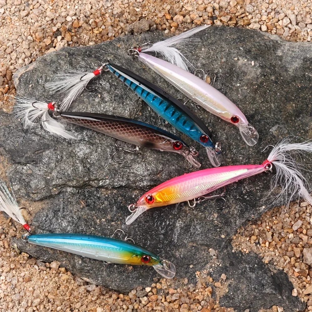 Señuelo de pesca Minnow biónic - Fishing Hook Treble reseña y precio
