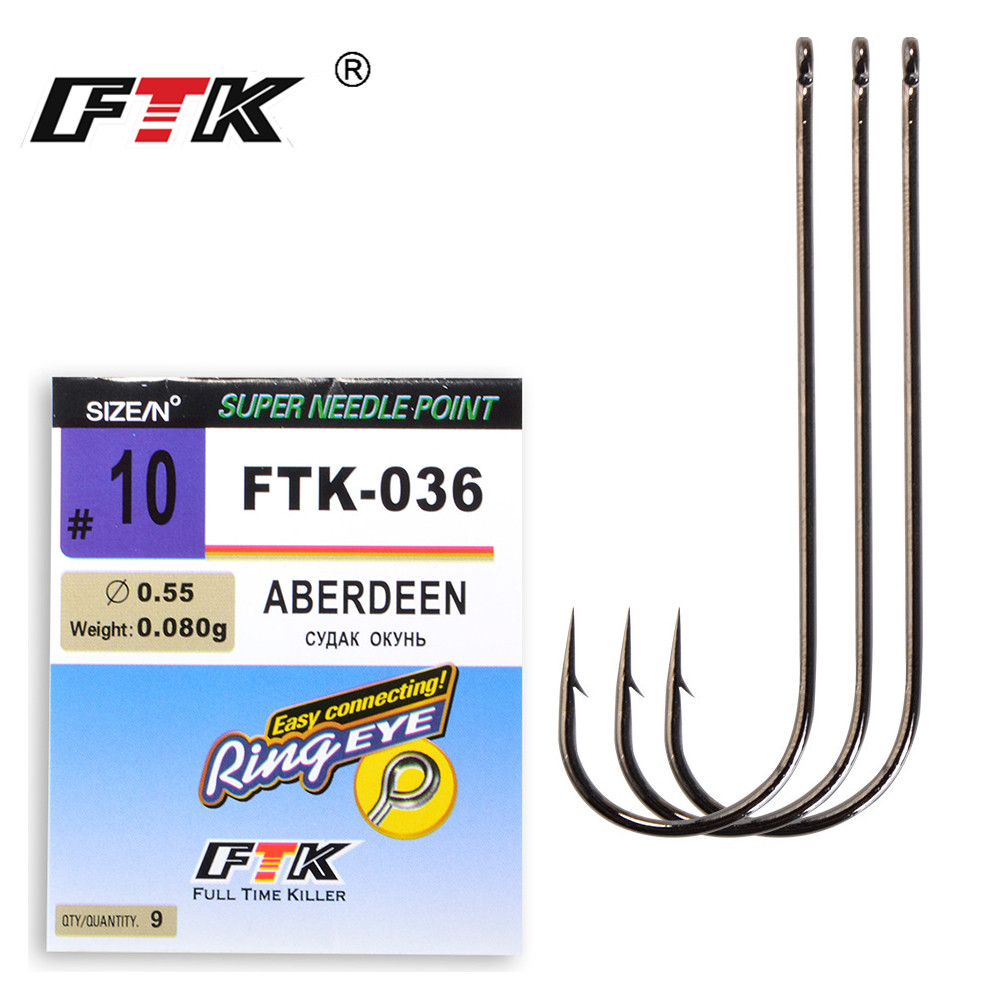 FTK-anzuelos de pesca de mar A - Fishing Hook Offset reseña y precio