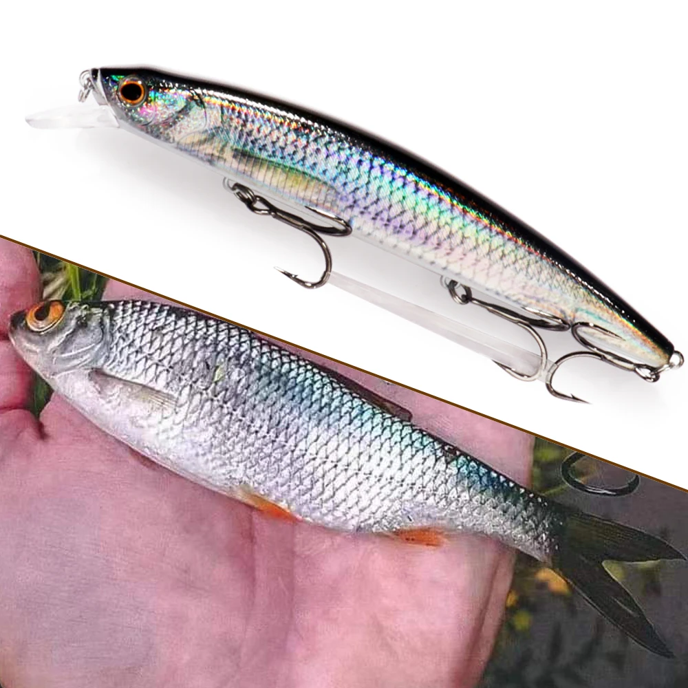 GOBAIT pececillo flotante 14cm - Fishing Hook Treble reseña y precio